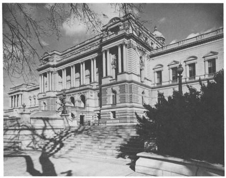 The west front of the 1897 Thomas Jefferson Building of the Library of - photo 1