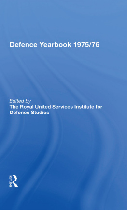 Alpo M Rusi - Rusi-Brassey Defence Yearbook 1975-76