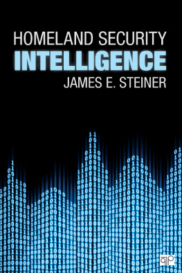 James E. Steiner - Homeland Security Intelligence