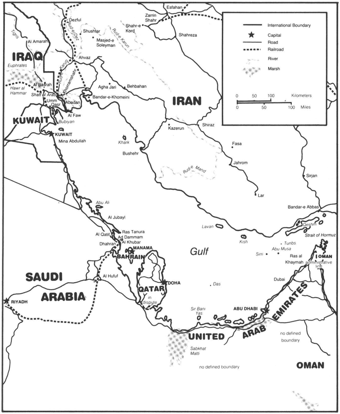 The Gulf Adapted from CIA 504822 546740 7-81 The Strategic Position of - photo 2