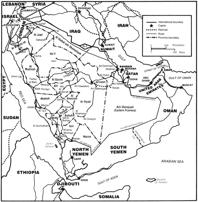 The Strategic Position of Saudi Arabia Adapted from CIA 504371 1-80 544945 - photo 3