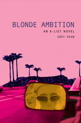 Zoey Dean - Blonde Ambition