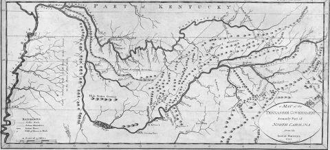 Map of Tennessee when it was part of North Carolina 1795 Courtesy of - photo 3