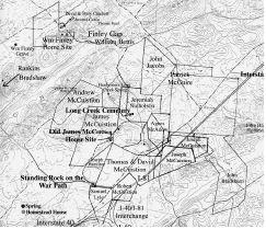 Long Creek map Jefferson County Tennessee Courtesy of Robert Jarnagin - photo 13