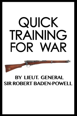 Robert Baden-Powell - Quick Training For War