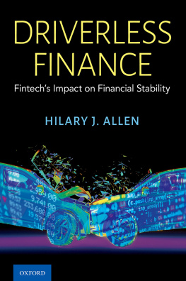 Hilary J. Allen - Driverless Finance