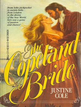 Justine Cole The Copeland Bride