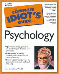 title The Complete Idiots Guide to Psychology author Johnston - photo 1