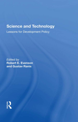 Gustav Ranis - Science and technology : lessons for development policy