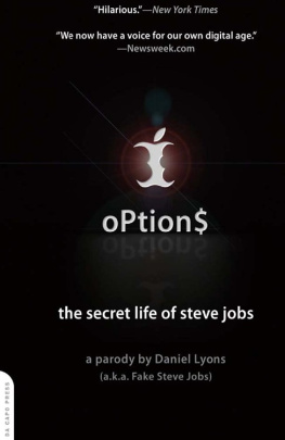 Daniel Lyons Options: The Secret Life of Steve Jobs