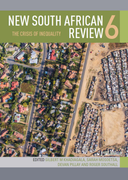 Devan Pillay New South African Review 6: The Crisis of Inequality