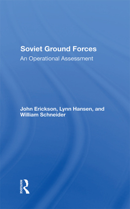 Lynn Hansen Soviet ground forces : an operational assessment