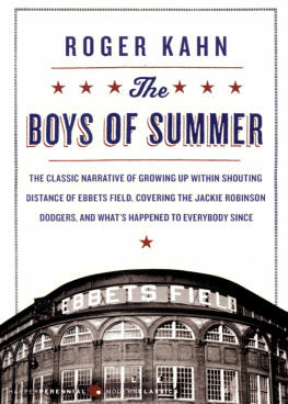Roger Kahn - The Boys of Summer