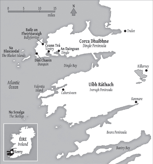 Map of West Kerry F or such a small community that of the Great Blasket - photo 7