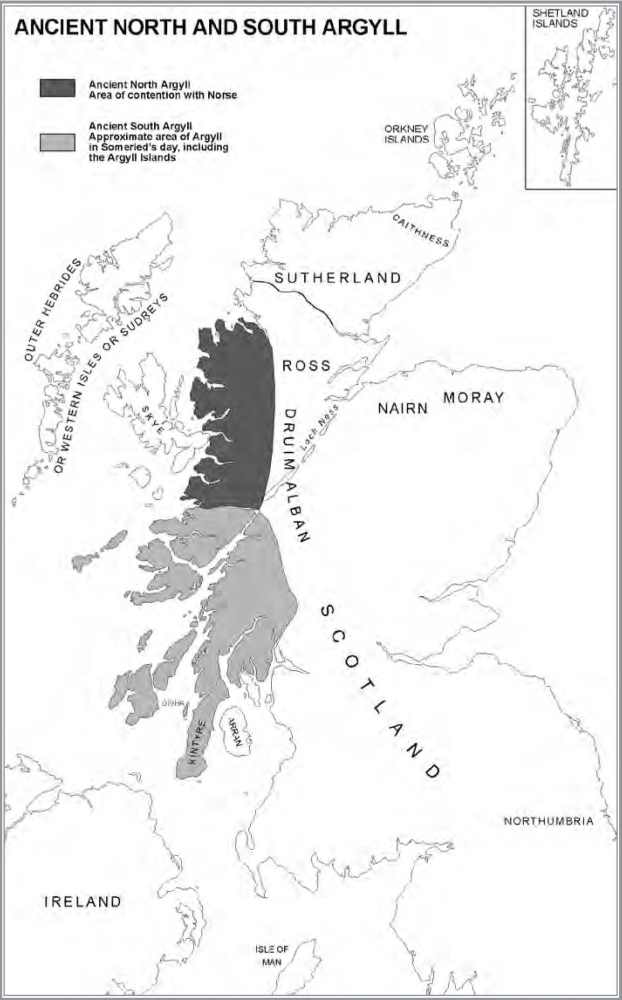 The Scotland of the twelfth century was limited to the area enclosed by the - photo 2