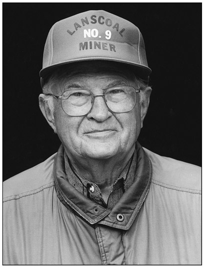 Mike Sabron Lanscoal miner Lansford fall 1996 Photograph by George Harvan - photo 4