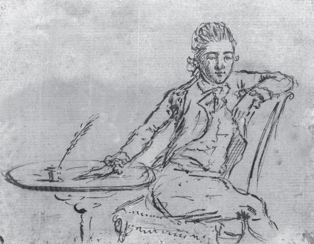 9 A self-portrait by Major John Andr made on the morning of October 1 1780 - photo 12