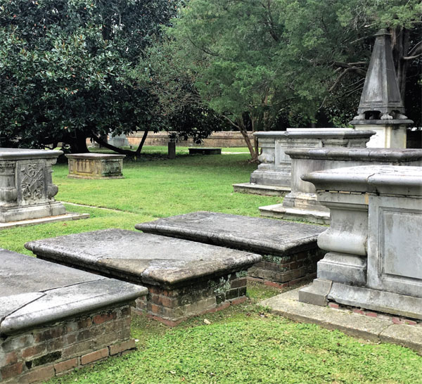 Gg Graveyard Inside the gloomy graveyard walls of Bruton Parish Church sly - photo 18