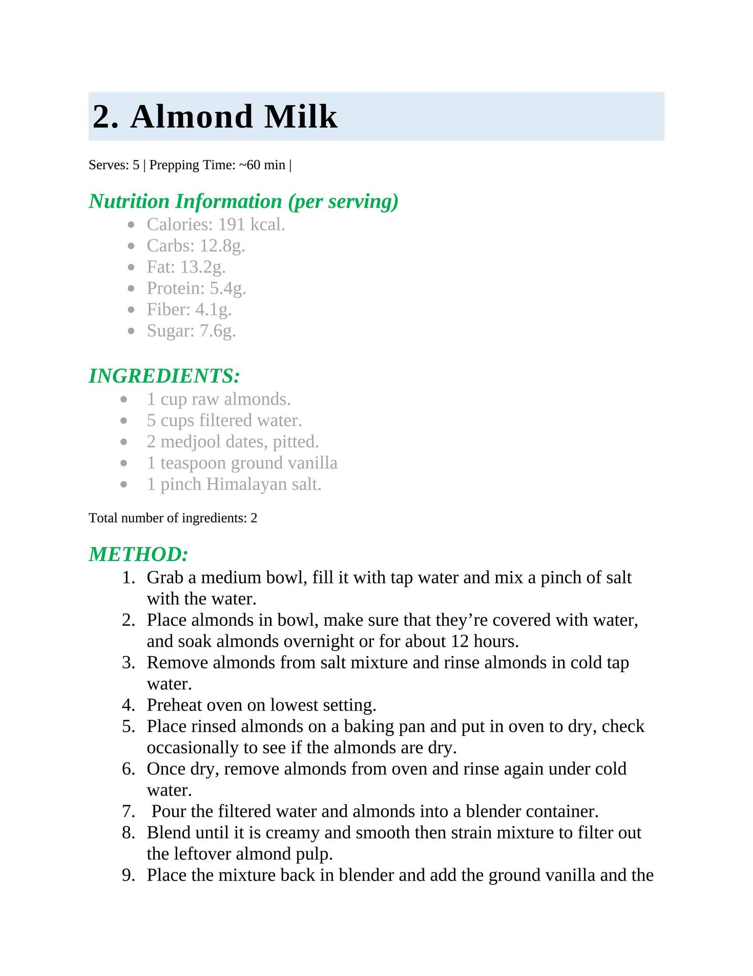 The Basic 51 Plant-Based Whole Foods Recipes Cookbook Including Delicious Soy-Free Gluten-Free Meals - photo 21