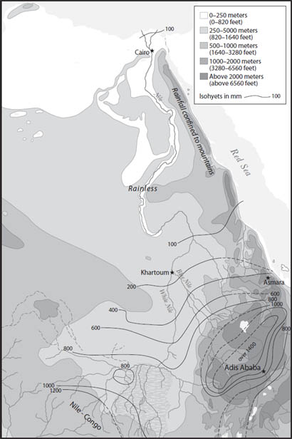 Map 2 Map of the Nile River basin CHAPTER ONE The Land and People As the - photo 4