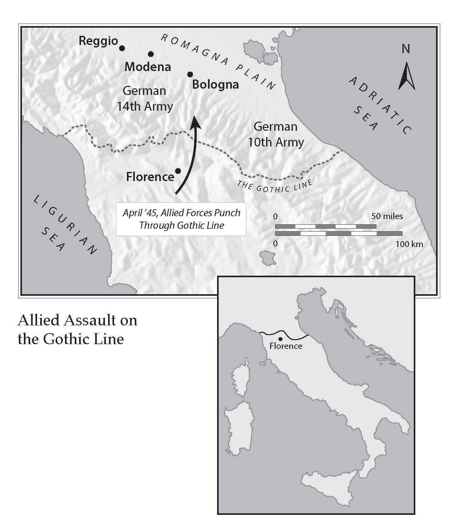 Allied Assault on the Gothic Line Operations Galia and Tombola Area of - photo 4