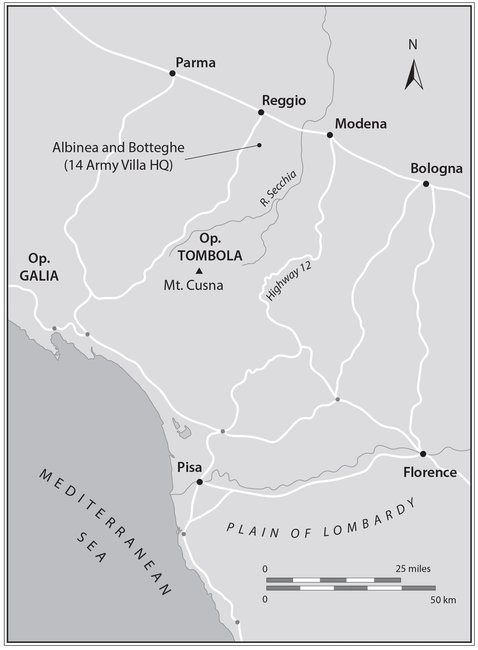 Operations Galia and Tombola Area of Operations SAS and Partisans Defence - photo 5