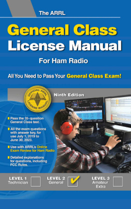 ARRL Inc. - The ARRL General Class License Manual