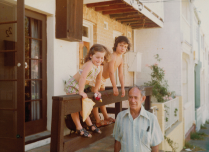 VII Ondine and Emile with their grandfather Eric in Paddington I Brian and - photo 23