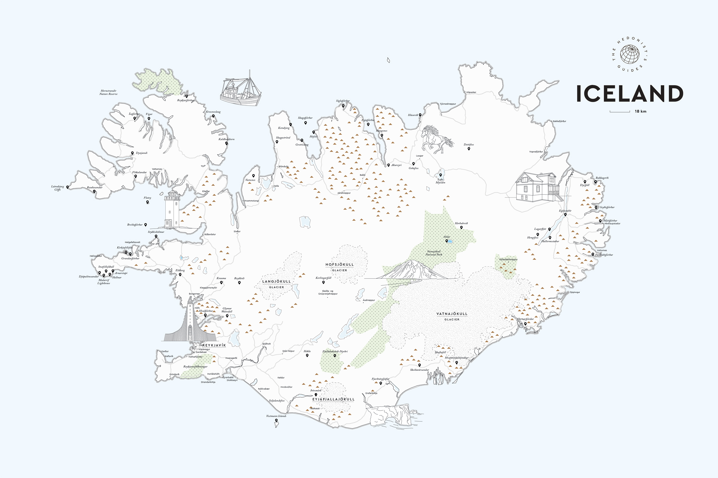 Contents Iceland is situated just south of the Arctic Circle between North - photo 1