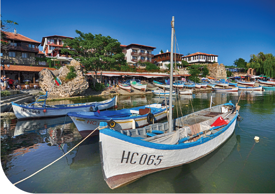 Nesebur Harbour One of Europes oldest settlements this ancient harbour is now - photo 46