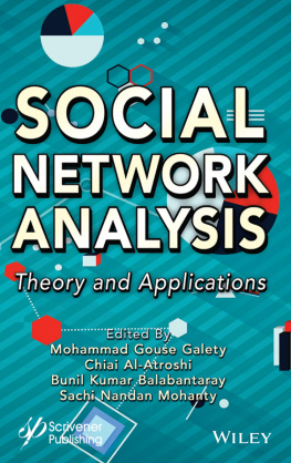 Galety Mohammad Gouse - Social Network Analysis : Theory and Applications