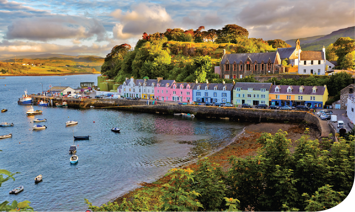 Skyes pretty capital Portree is the Inner Hebrides most populous settlement - photo 10