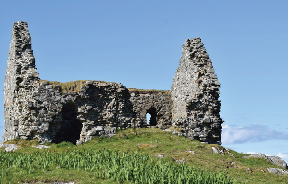 The ruins of a 13th-century chapel at Kirkapol on Tiree KF West Highland - photo 20