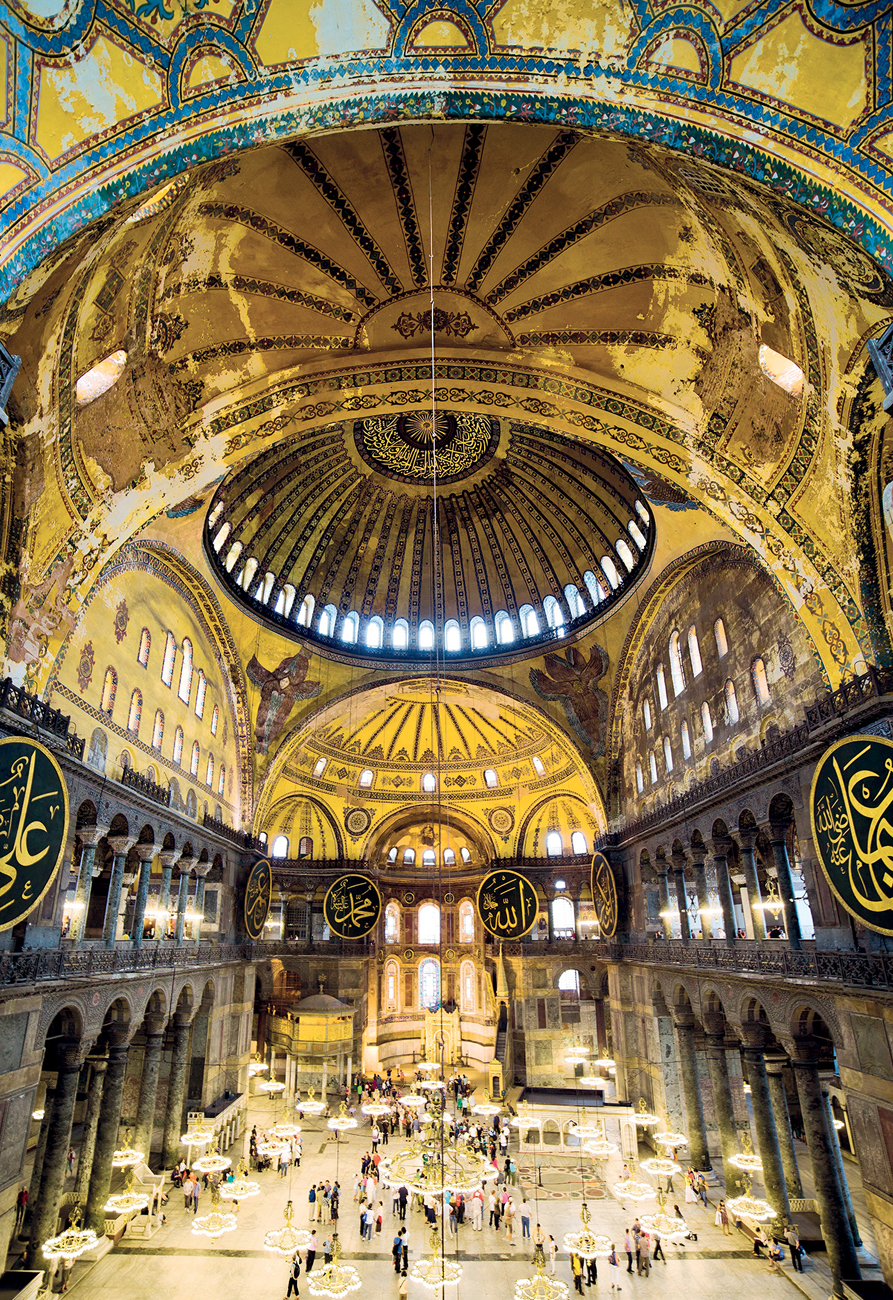 The interior of Hagia Sophia literally the Church of Holy Wisdom built by - photo 3