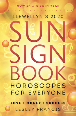 Lesley Francis Llewellyns 2020 Sun Sign Book: Horoscopes for Everyone!