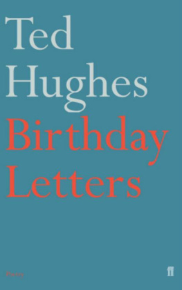 Ted Hughes Birthday Letters