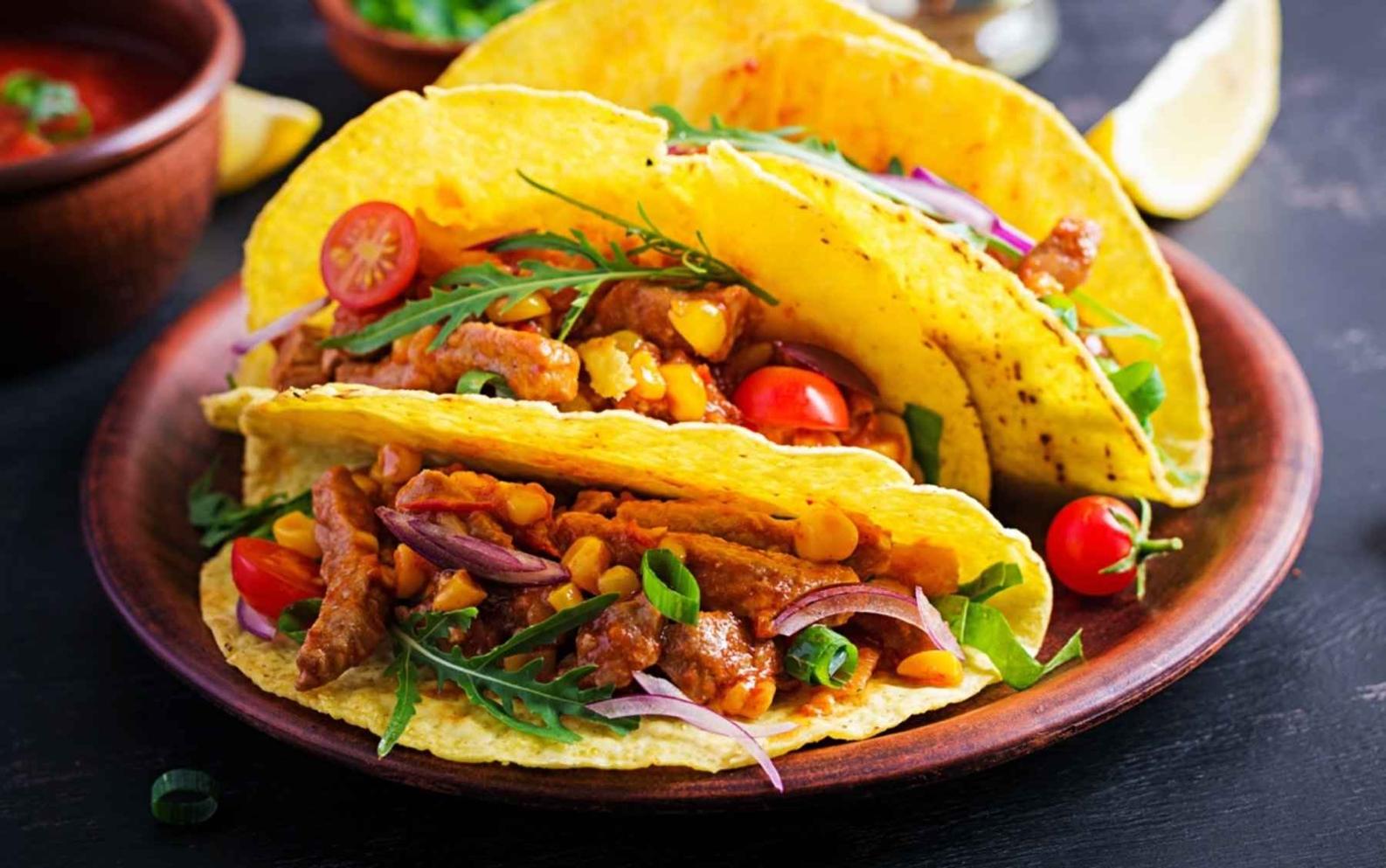 The cool yogurt sauce really makes these tacos special Cooking Time 10 - photo 11