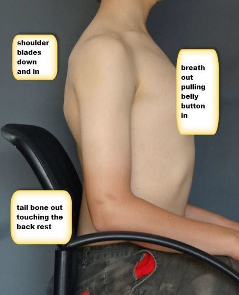 Figure 1 Correct sitting posture You may be thinking that this posture is too - photo 9