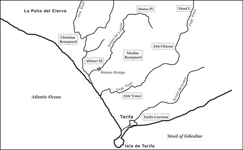 Map Battle of Rio Salado 1340 From Joseph F OCallaghan The Gibraltar - photo 4