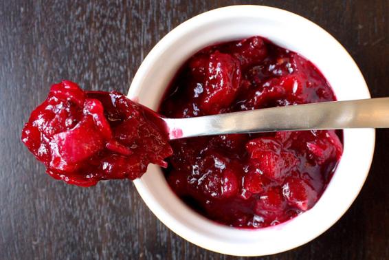 Try this cranberry chutney for Thanksgiving as an alternative to the - photo 2