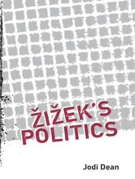 Jodi Dean Zizeks Politics