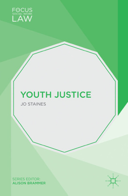 Jo Staines - Youth Justice