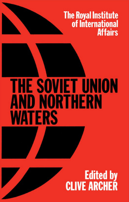 Clive Archer Soviet Union & Northern Water