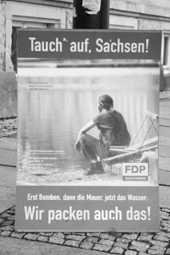 Emerge Saxony First the bombs then the wall now the floods We handle that - photo 3