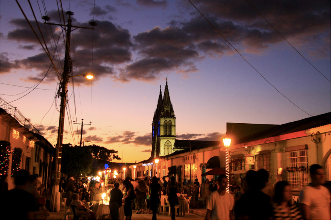 Figure 1 El Paseo at night Source El Salvador Travel Network Indeed it - photo 2