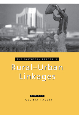 Cecilia Tacoli - The Earthscan Reader in Rural-Urban Linkages
