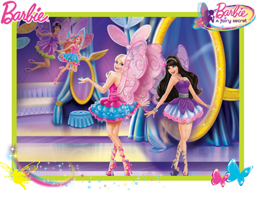 Barbie and Raquelle go to the fairy city They get fake wings The girls go - photo 13