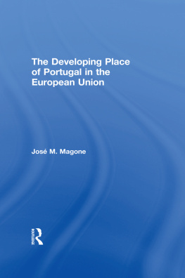 José Magone The Developing Place of Portugal in the European Union