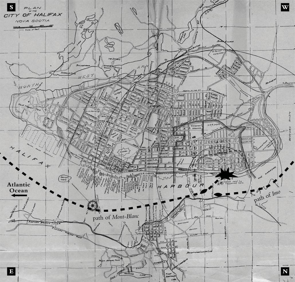 This map was produced by the Royal Society of Canada as part of their detailed - photo 1