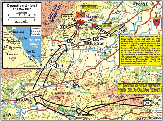 Map 4 Que Son Valley Battle for Hill 110 Map 5 Operation Union II - photo 7